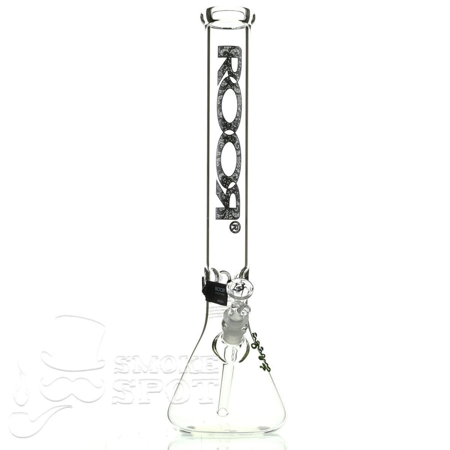 Roor Beaker 18 Inch Lace #2 - Premium Scientific Glass Waterpipe