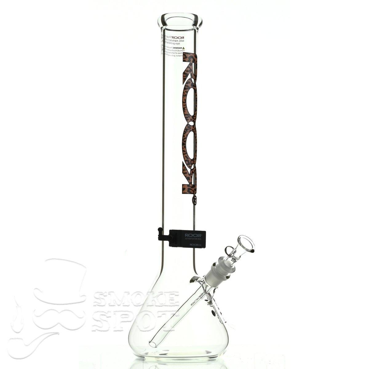 Roor beaker 18 inch P-D cheetah - Smoke Spot Smoke Shop