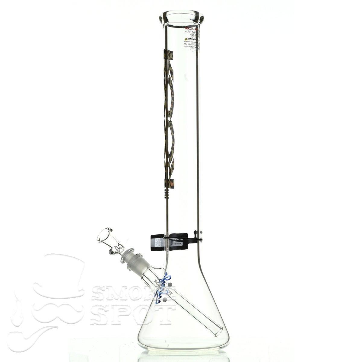 Roor Beaker 18 inch P-D leopard #2 - Smoke Spot Smoke Shop