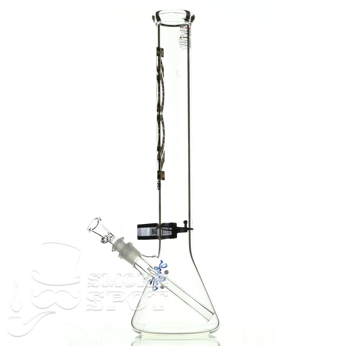 Roor Beaker 18 inch P-D leopard #2 - Smoke Spot Smoke Shop