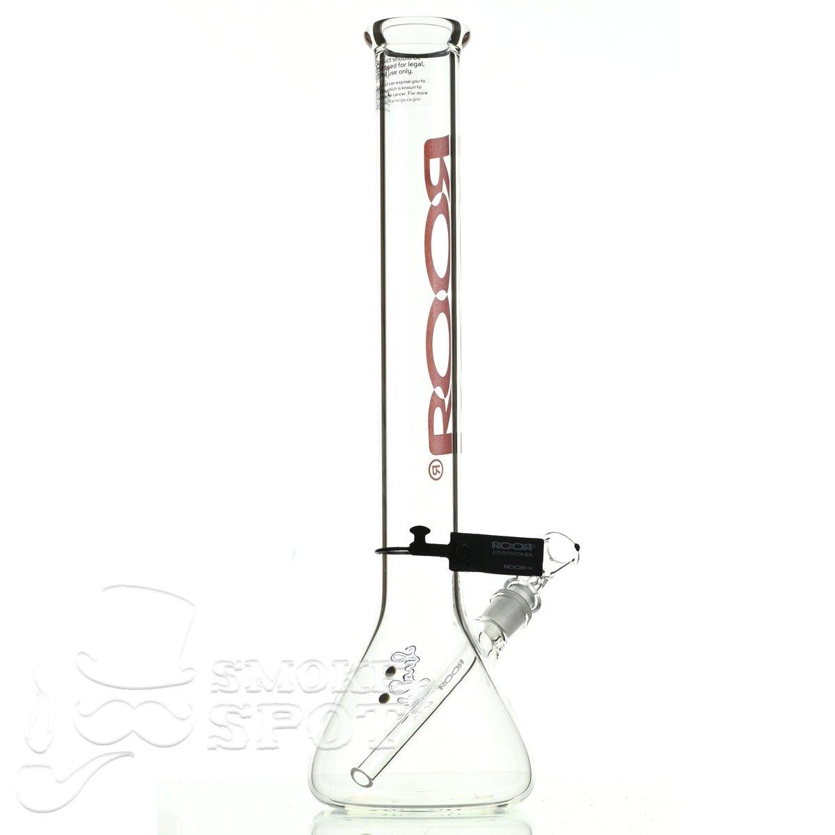 Roor Beaker 18 inch P-D red #2 - Smoke Spot Smoke Shop