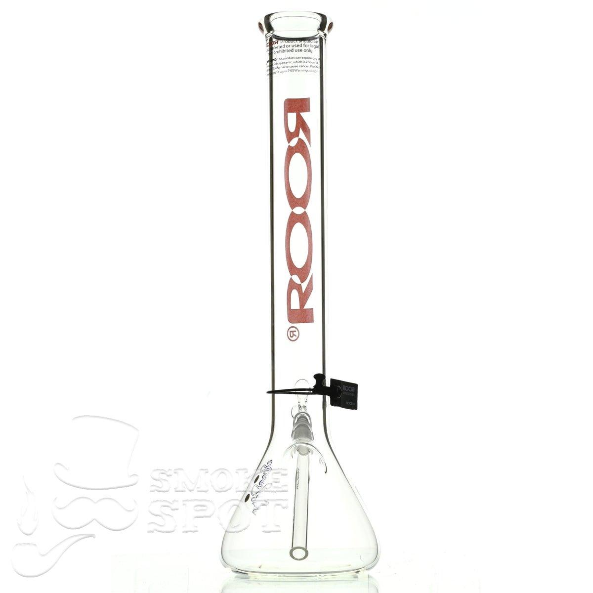 Roor Beaker 18 inch P-D red #2 - Smoke Spot Smoke Shop