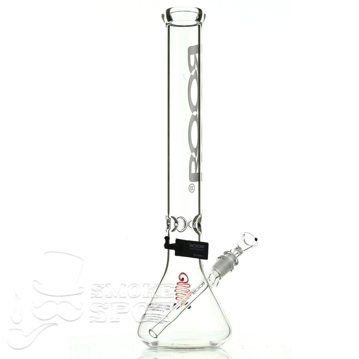 Roor Beaker 18 inch white - Smoke Spot Smoke Shop