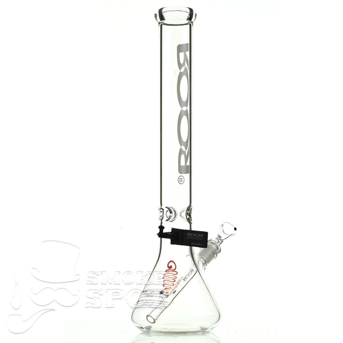 Roor Beaker 18 inch white - Smoke Spot Smoke Shop