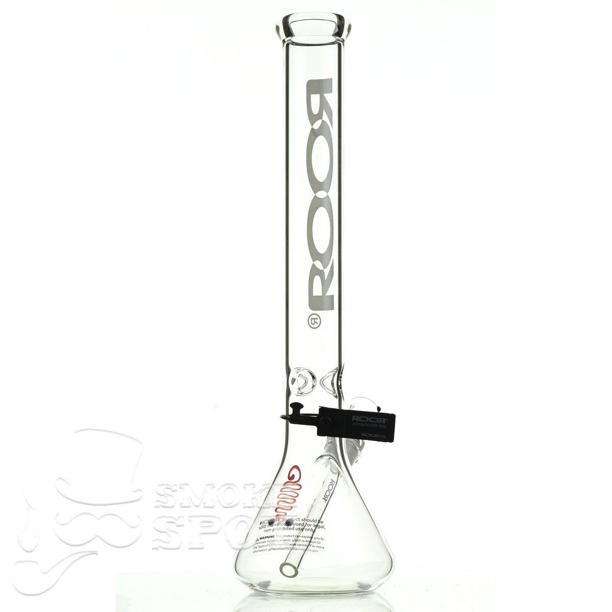 Roor Beaker 18 inch white - Smoke Spot Smoke Shop