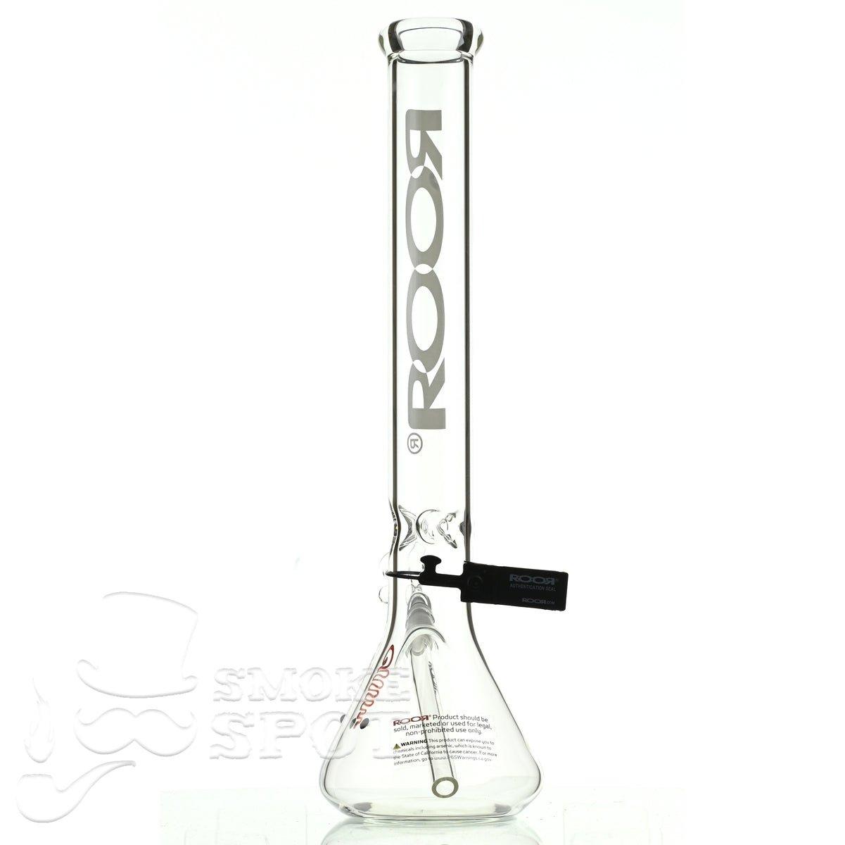 Roor Beaker 18 inch white - Smoke Spot Smoke Shop