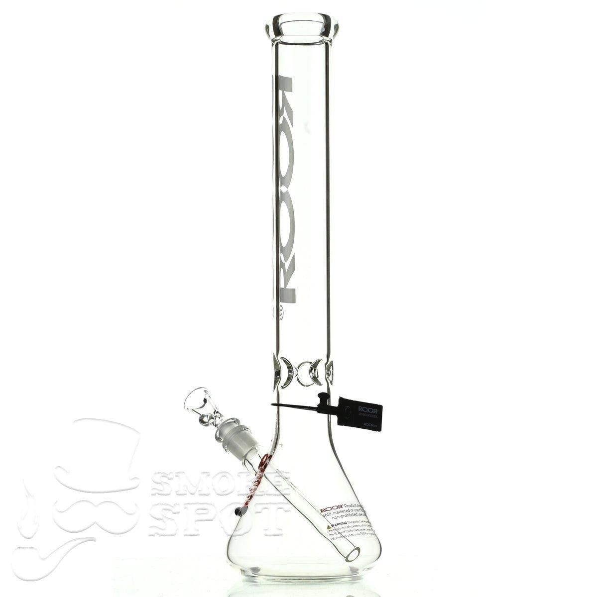 Roor Beaker 18 inch white - Smoke Spot Smoke Shop