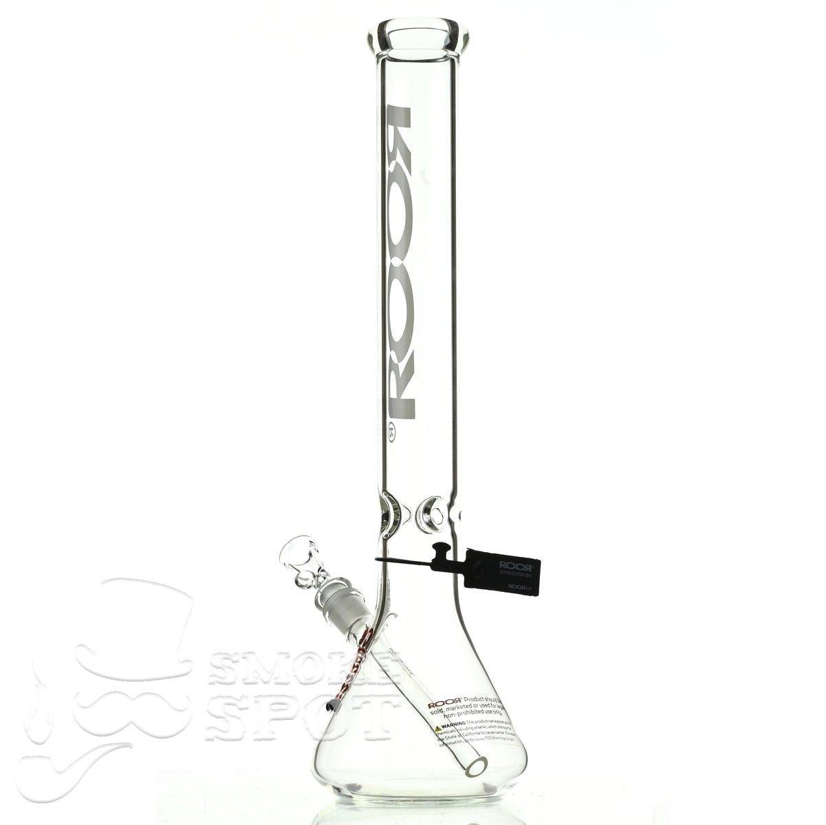 Roor Beaker 18 inch white - Smoke Spot Smoke Shop