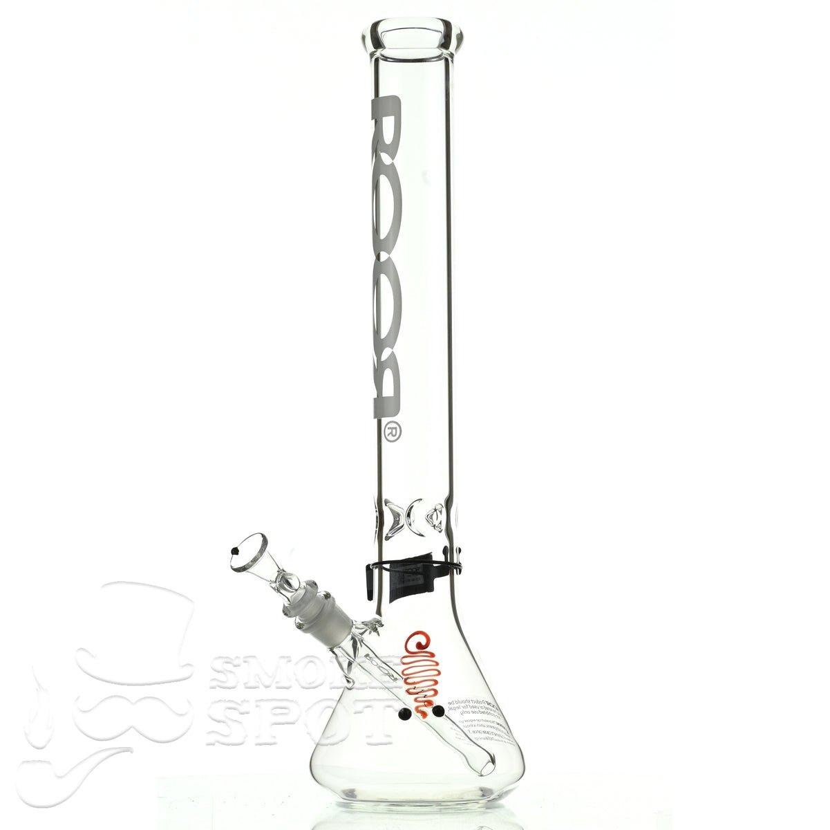 Roor Beaker 18 inch white - Smoke Spot Smoke Shop