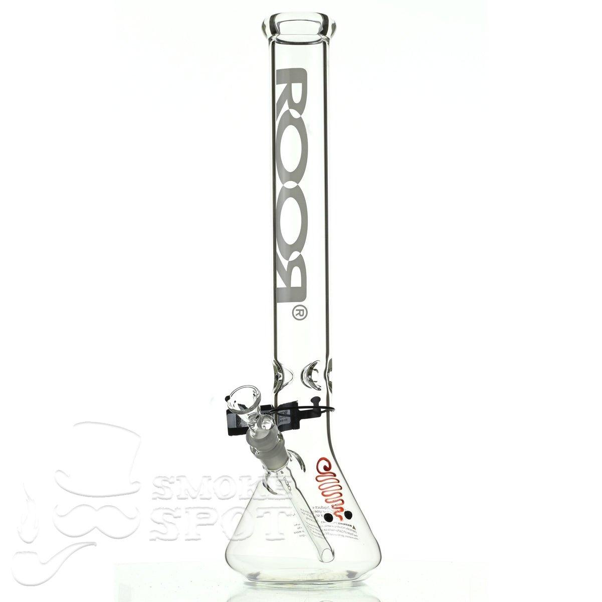 Roor Beaker 18 inch white - Smoke Spot Smoke Shop