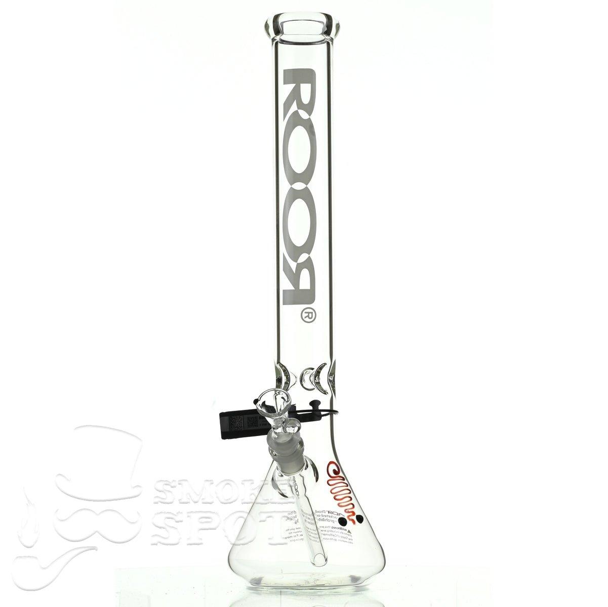 Roor Beaker 18 inch white - Smoke Spot Smoke Shop