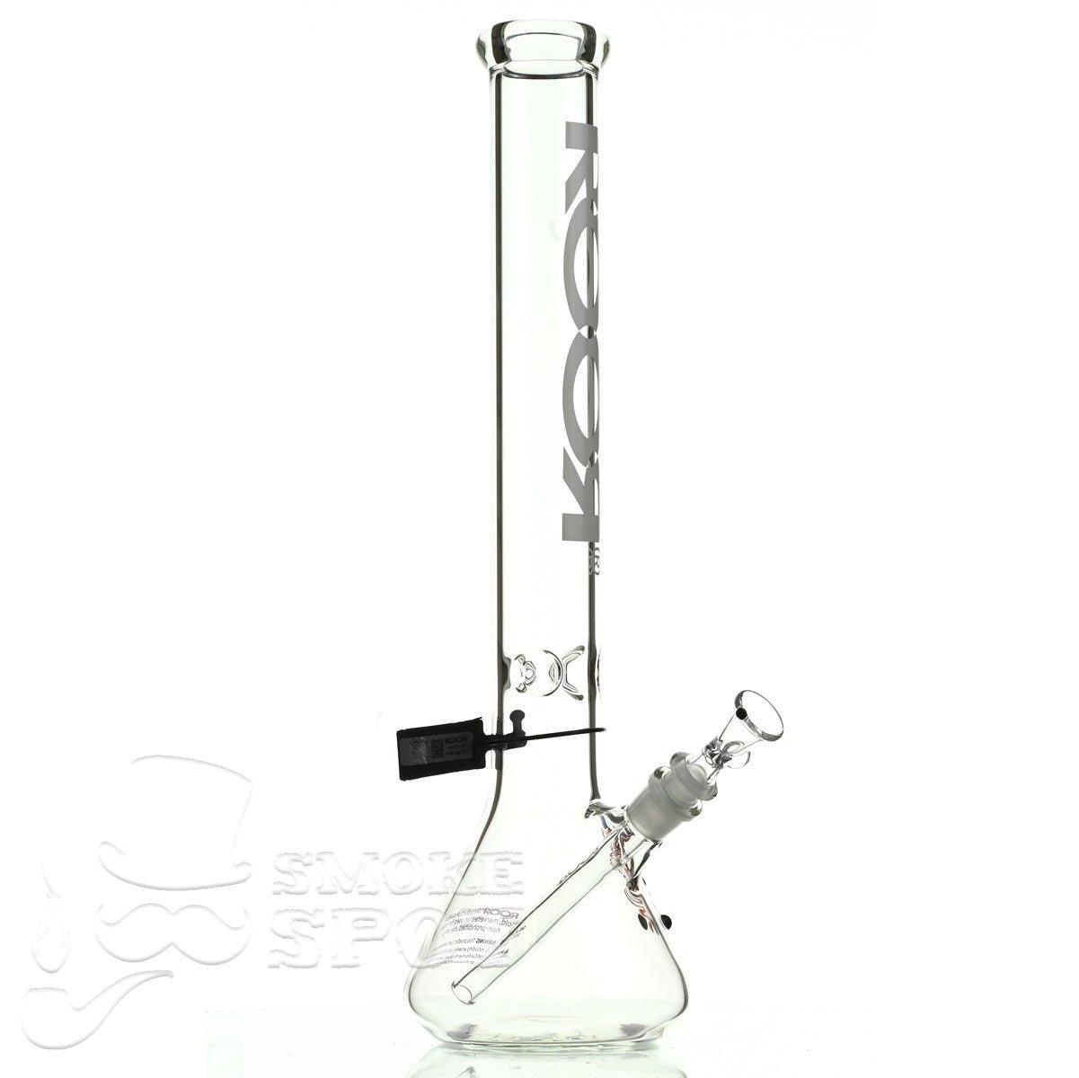 Roor Beaker 18 inch white - Smoke Spot Smoke Shop