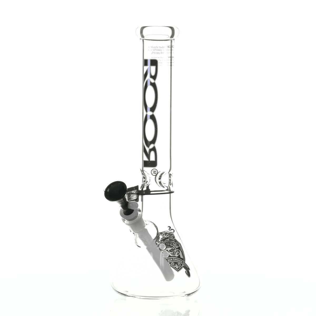 ROOR INTRO COLLECTOR 14" BEAKER 455 BLACK/WHITE - Smoke Spot Smoke Shop