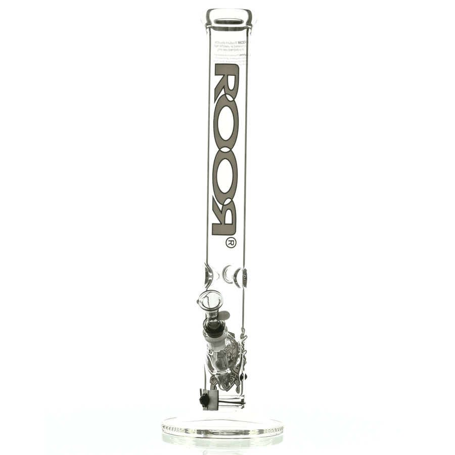 ROOR Intro Collector 18" Straight Tube 505 Grey/Black Waterpipe