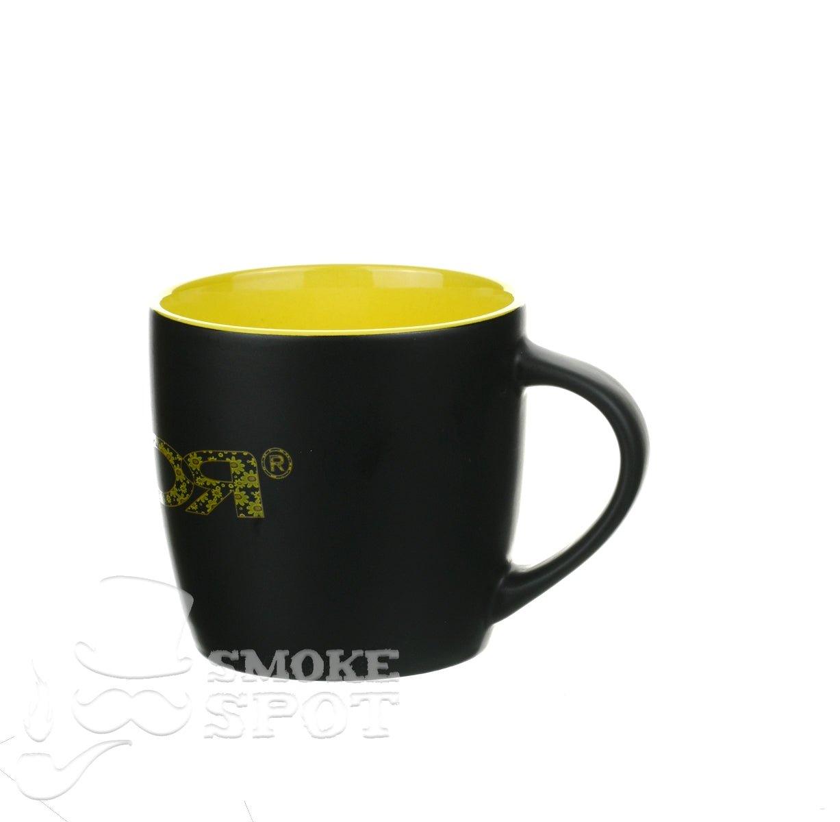ROOR mug daisy yellow inside - Smoke Spot Smoke Shop