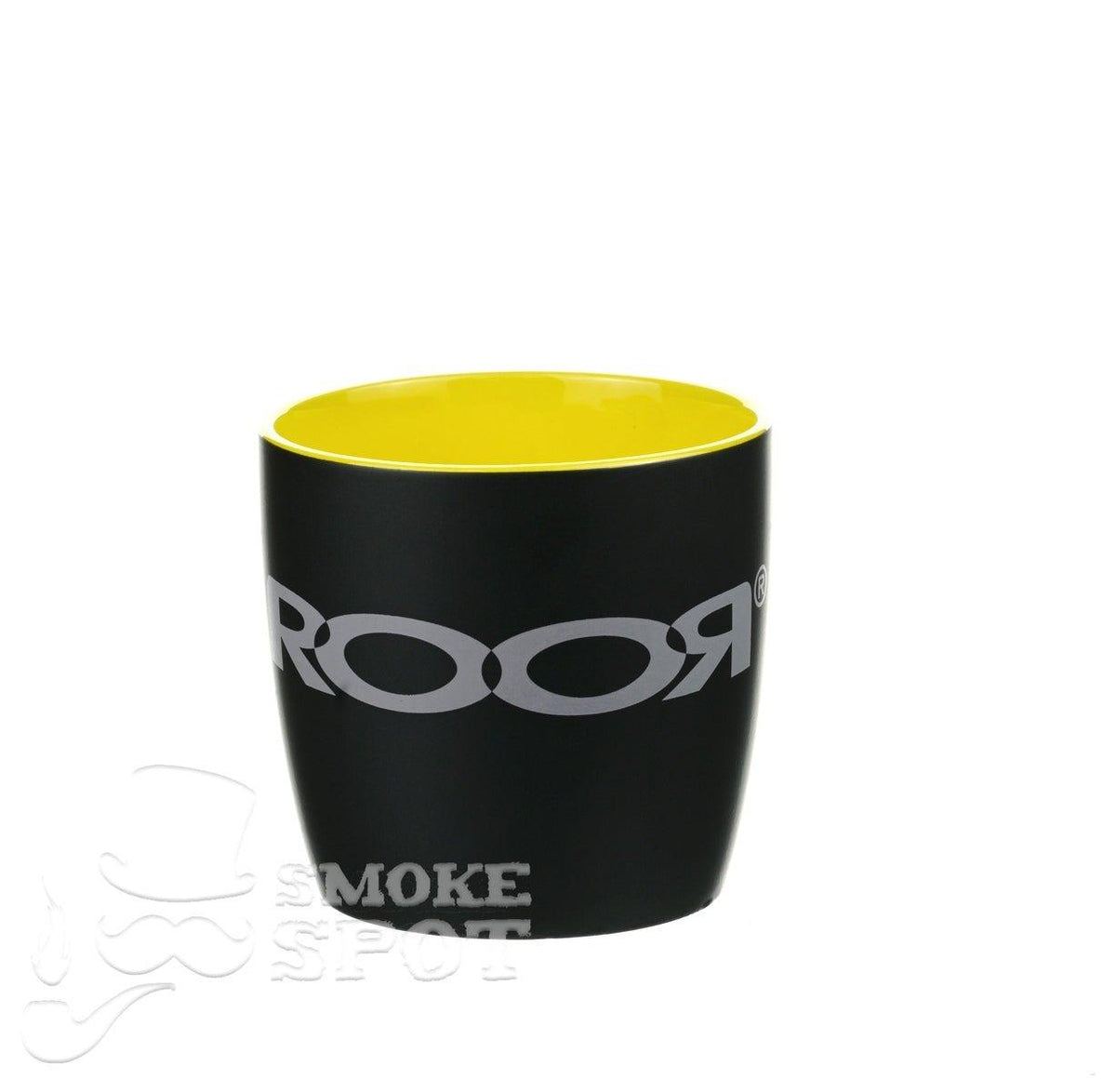 ROOR Mug Off-White Yellow Inside Premium Glass Mug - Smoke Spot Smoke Shop