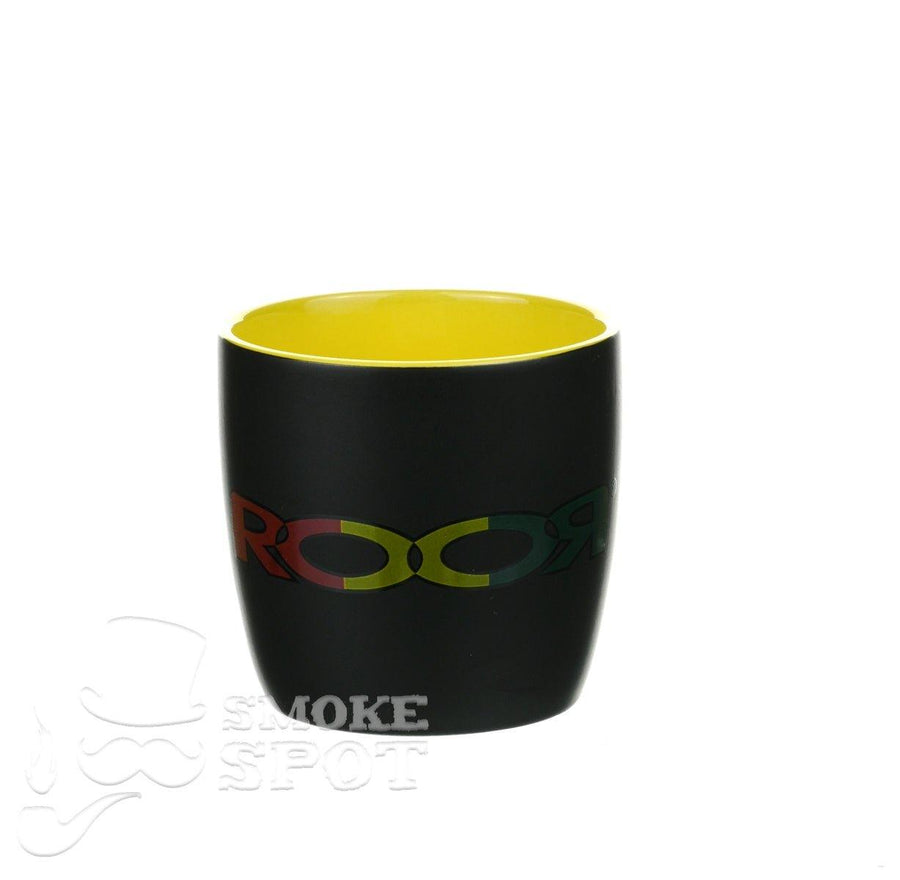 ROOR Mug Rasta Yellow Inside - Premium Glass Mug