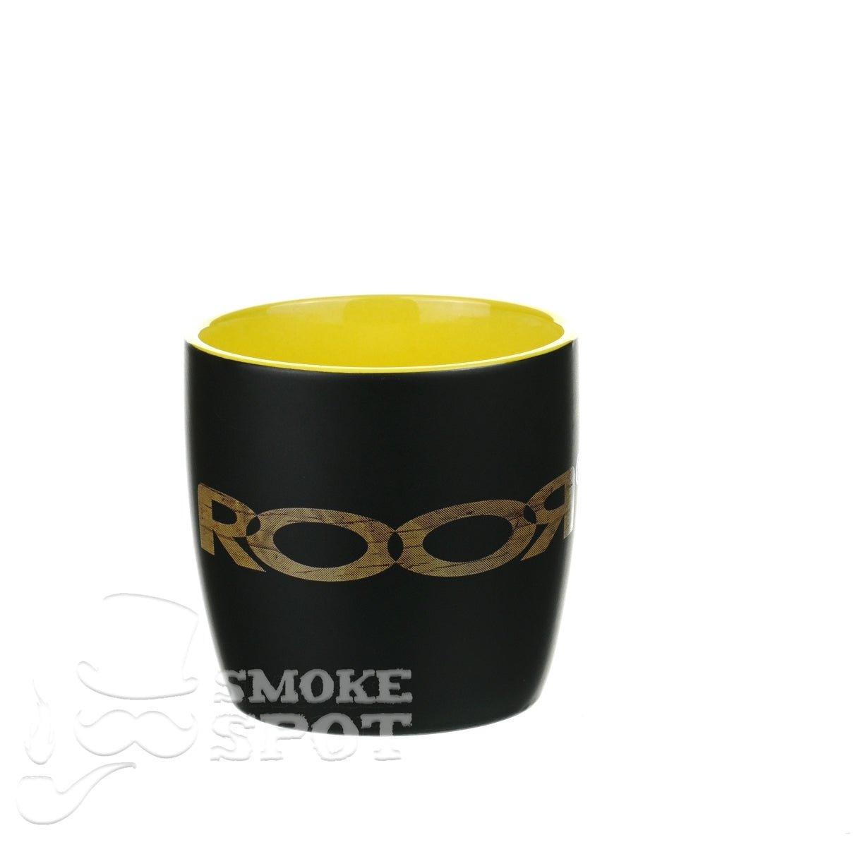 ROOR mug wood grain yellow inside - Smoke Spot Smoke Shop