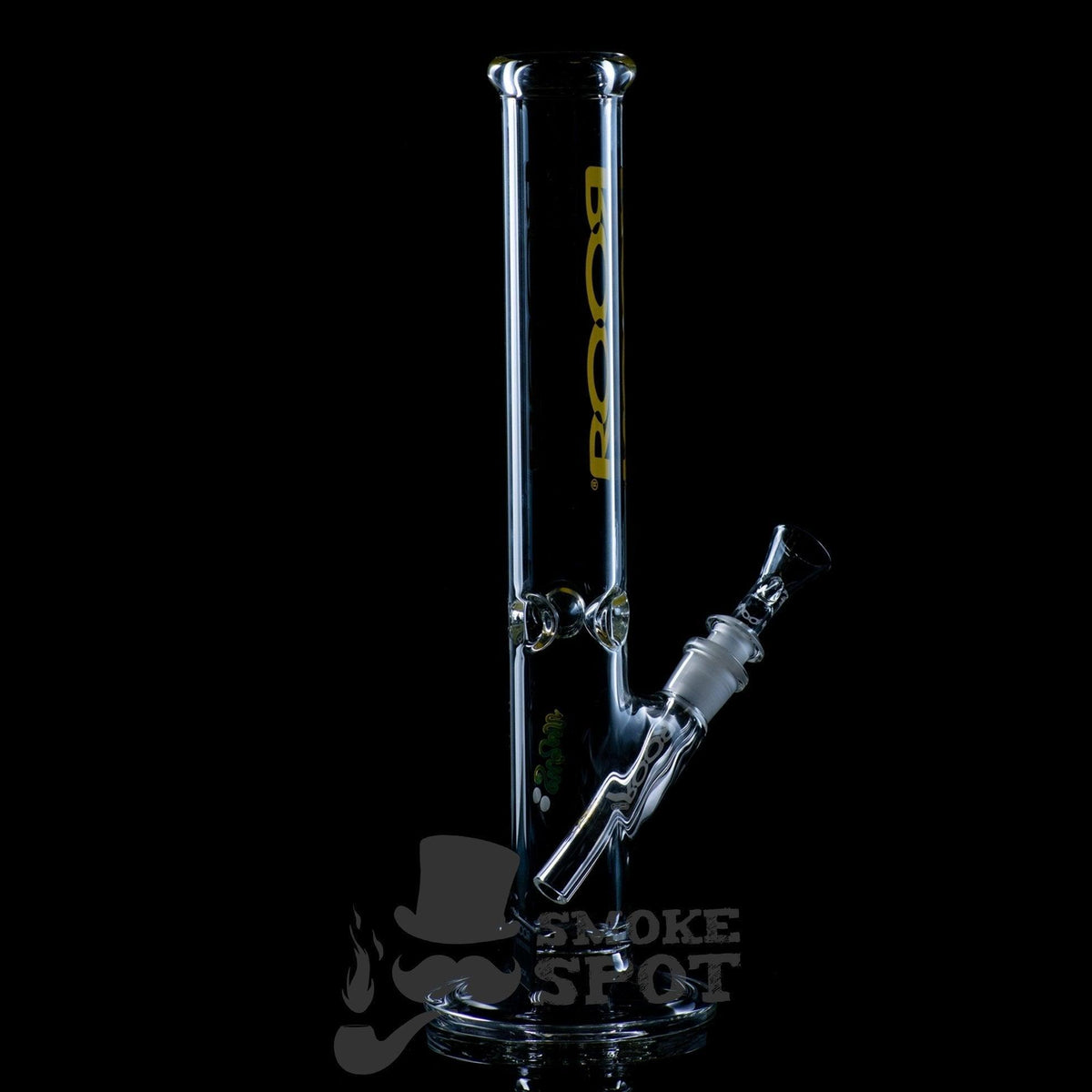 Base of Roor Straight 14 inch 45x5 Yellow Scientific Glass Waterpipe