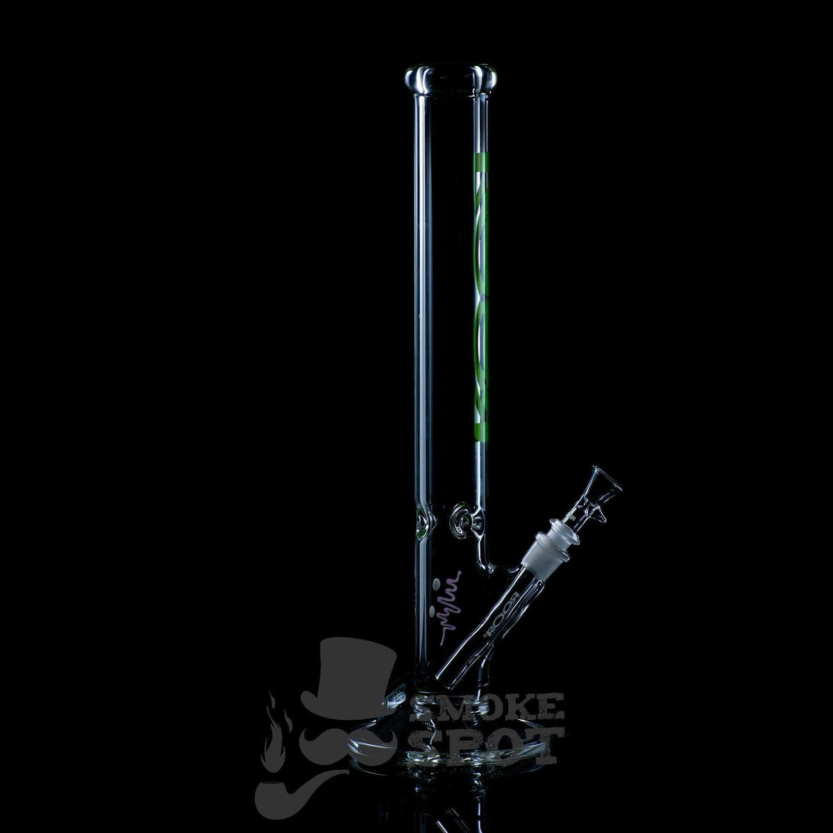 Roor Straight 18' 50x7mm Green Logo - Smoke Spot Smoke Shop