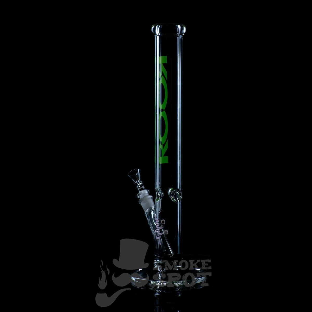 Roor Straight 18' 50x7mm Green Logo - Smoke Spot Smoke Shop