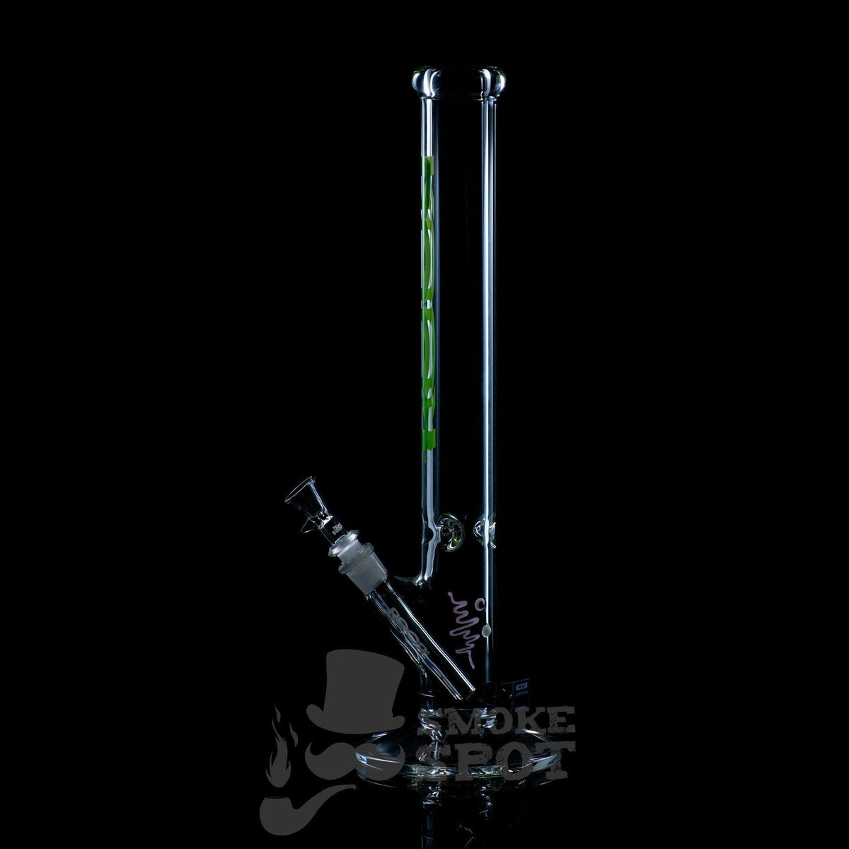 Roor Straight 18' 50x7mm Green Logo - Smoke Spot Smoke Shop