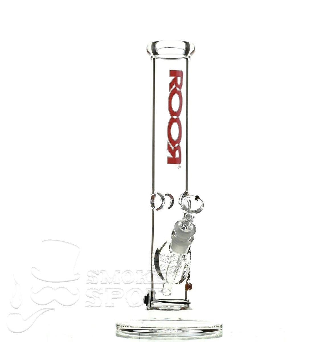 Roor Straight Tube 14 inch red/white #2 - Smoke Spot Smoke Shop