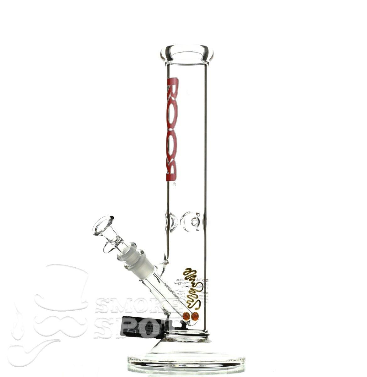 Roor Straight Tube 14 inch red/white #2 - Smoke Spot Smoke Shop