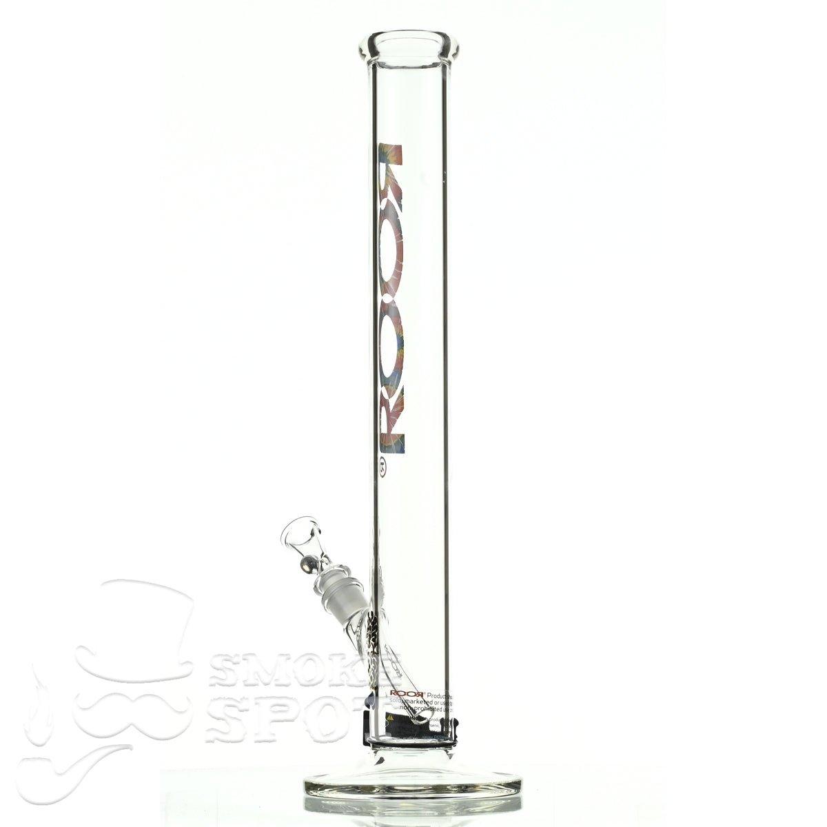 Roor Straight Tube 18 inch P-D tie dye - Smoke Spot Smoke Shop