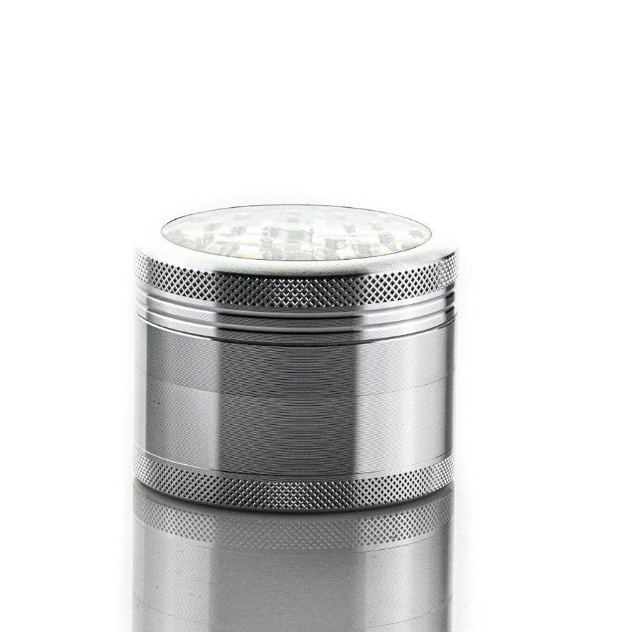 SHARPSTONE CLEAR TOP 2.5" 4 PIECES SILVER Grinder
