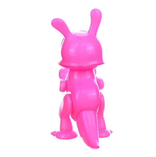 Close-up view of Sockolet X Elbo Pink glass rig craftsmanship