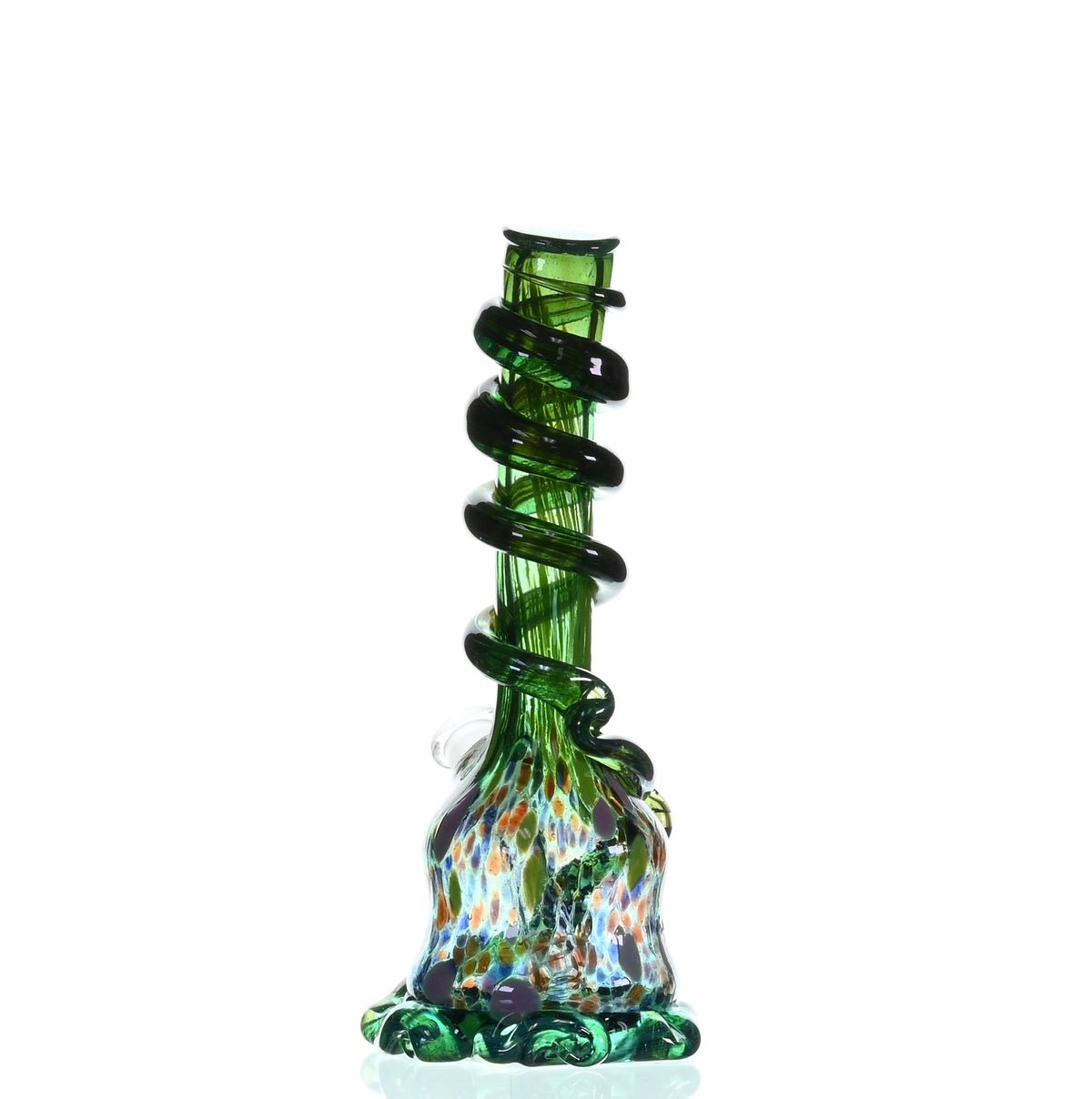 SPECIAL K GLASS Soft Glass Cookie Handle #167 glass art waterpipe with 18mm joint