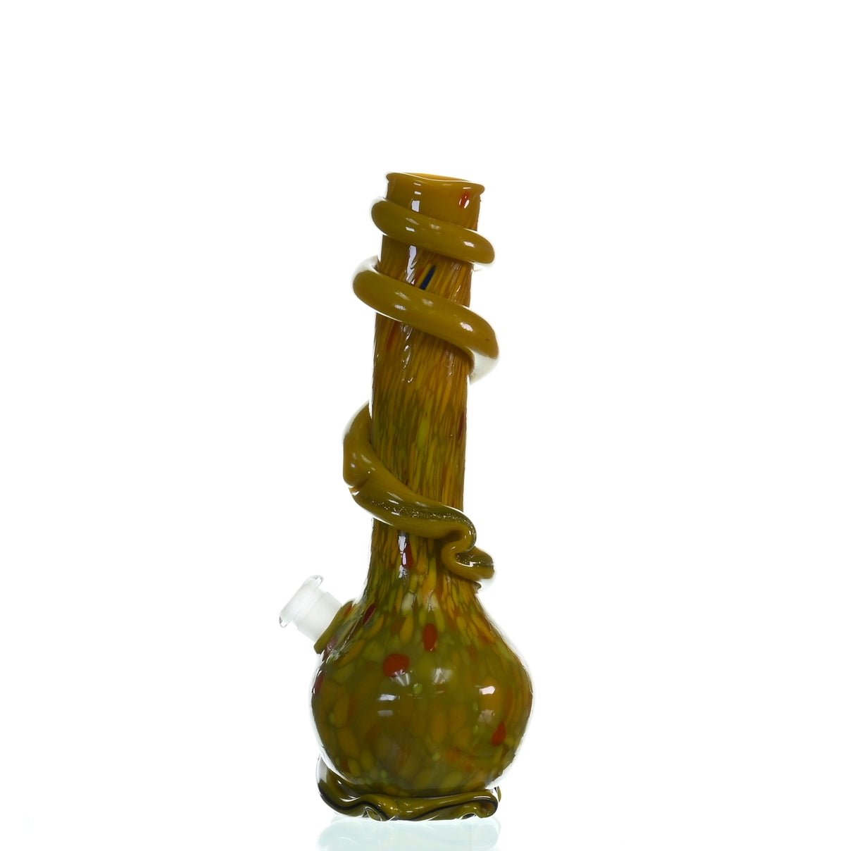 SPECIAL K GLASS Soft Glass Cookie Handle #171 side angle glass waterpipe