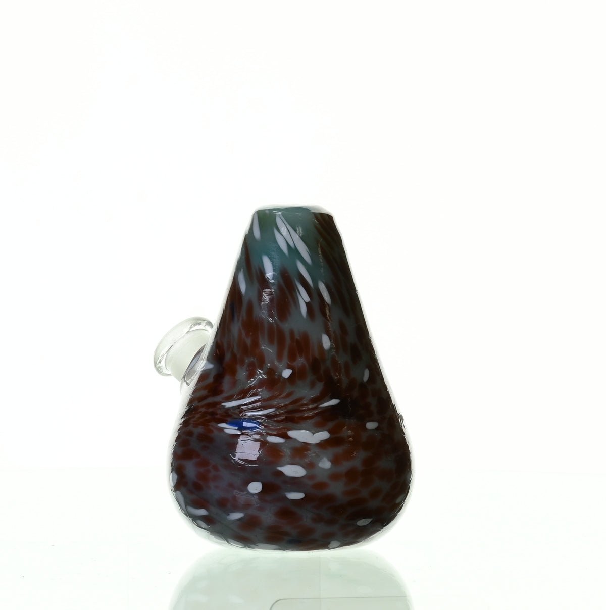 SPECIAL K GLASS Soft Glass Egg #108 elegant design - glass art fusion