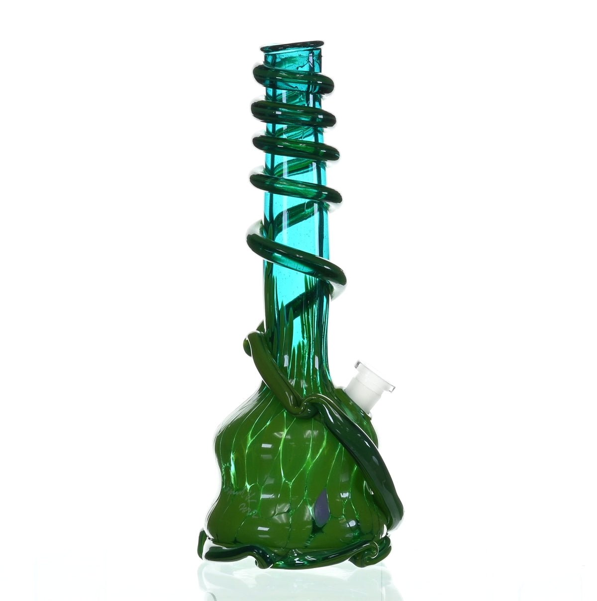 SPECIAL K GLASS SOFT GLASS LARGE COOKIE HANDLE #188 - Smoke Spot Smoke Shop