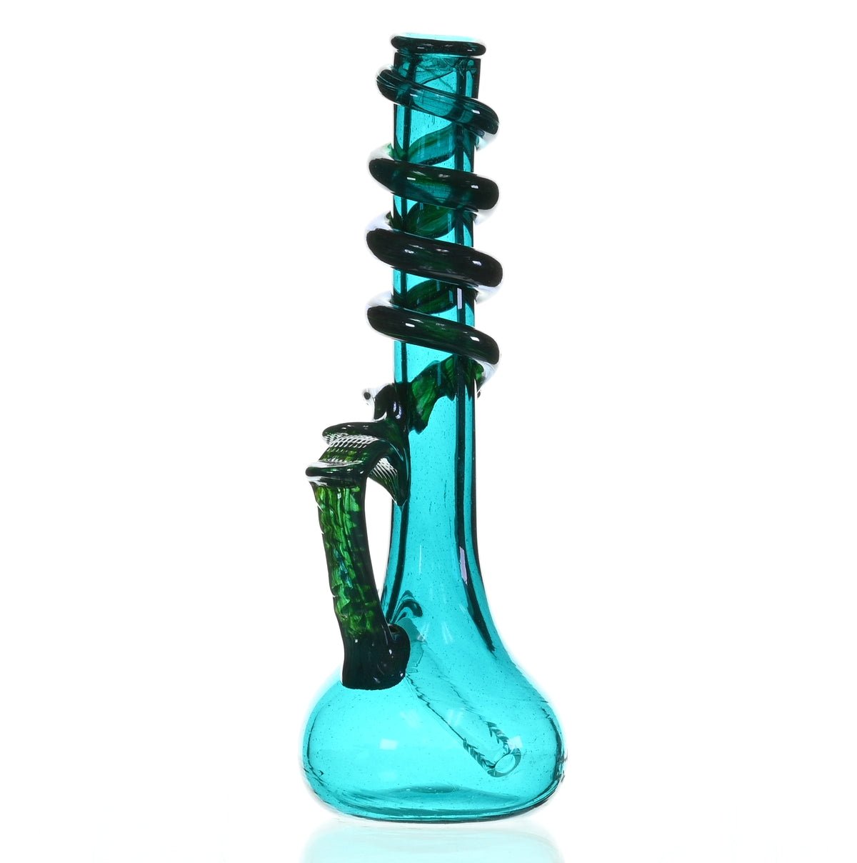 SPECIAL K GLASS Soft Glass Large Cookie Handle #196 Premium Waterpipe Design