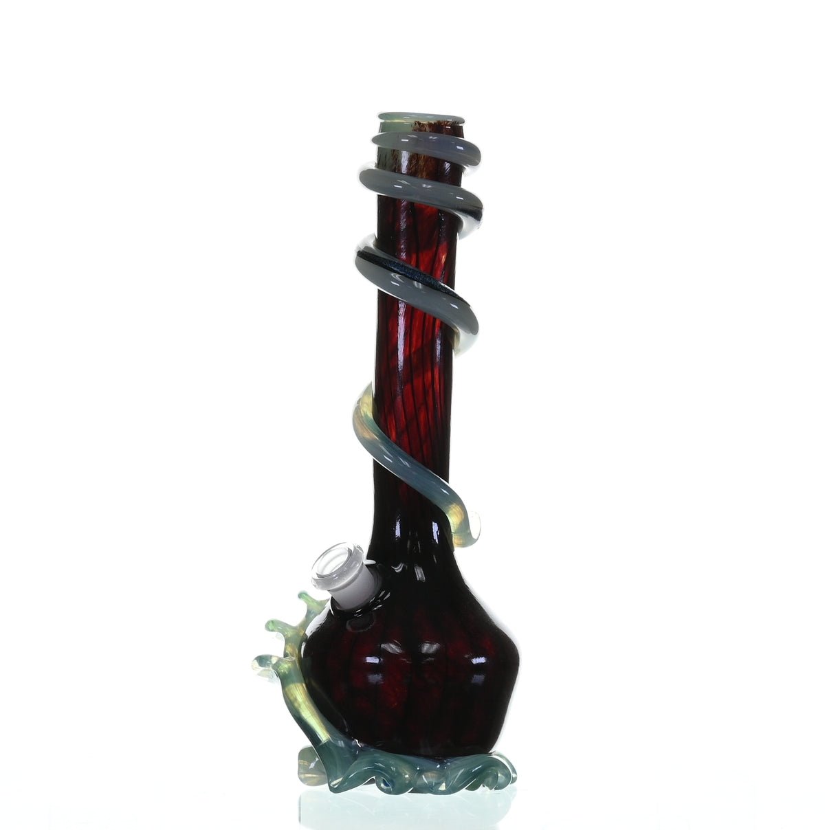 SPECIAL K GLASS SOFT GLASS LARGE COOKIE HANDLE #198 - Smoke Spot Smoke Shop