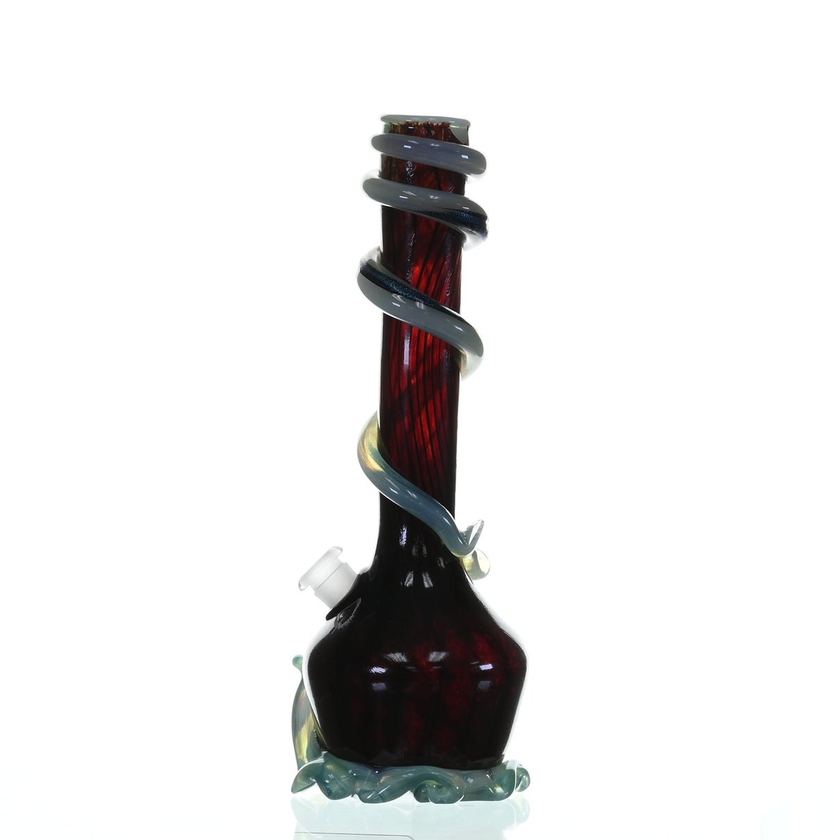 SPECIAL K GLASS SOFT GLASS LARGE COOKIE HANDLE #198 - Smoke Spot Smoke Shop