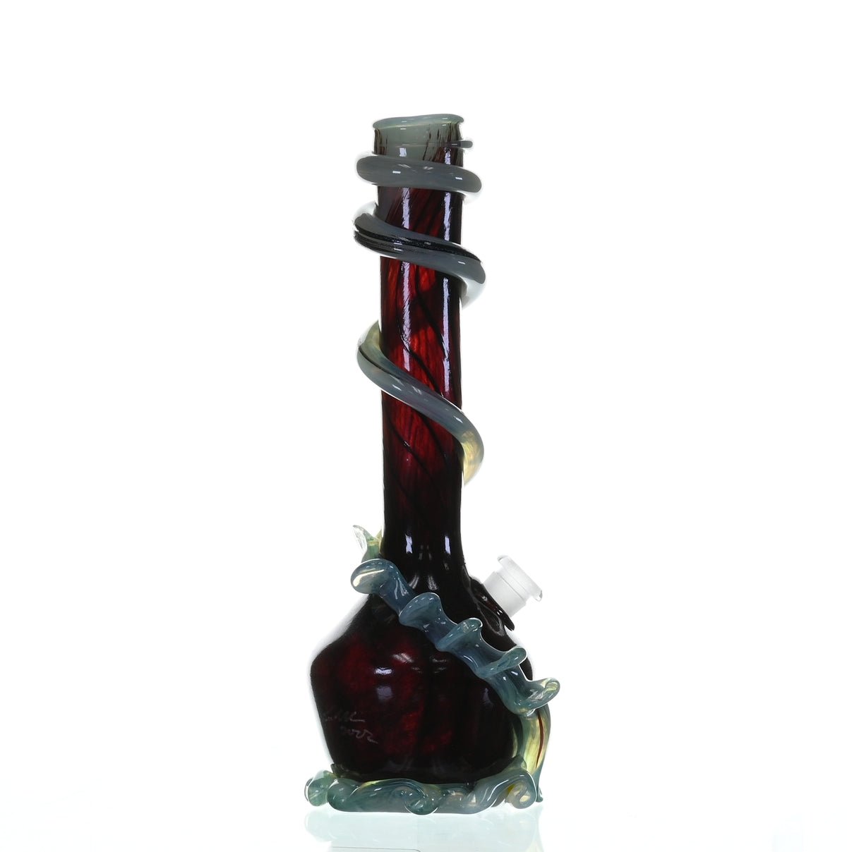 SPECIAL K GLASS SOFT GLASS LARGE COOKIE HANDLE #198 - Smoke Spot Smoke Shop