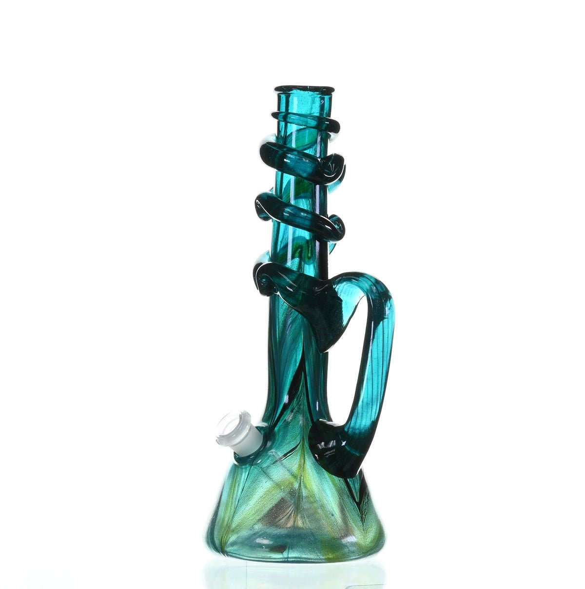 SPECIAL K GLASS Soft Glass Large Cookie Handle #199 Side View