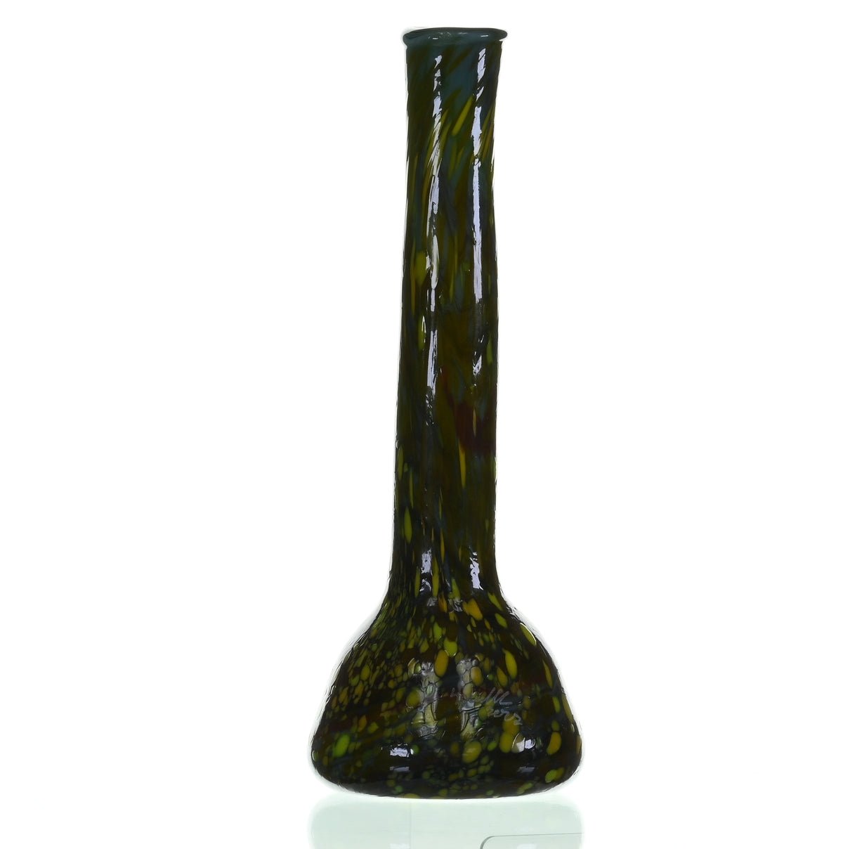 Premium soft glass waterpipe SPECIAL K GLASS Medium Bullet #145 - Smoke Spot