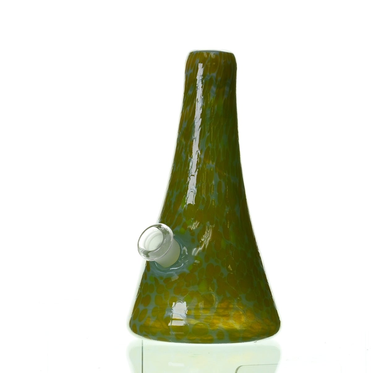 Side view of SPECIAL K GLASS Soft Glass Medium Cone #126 waterpipe