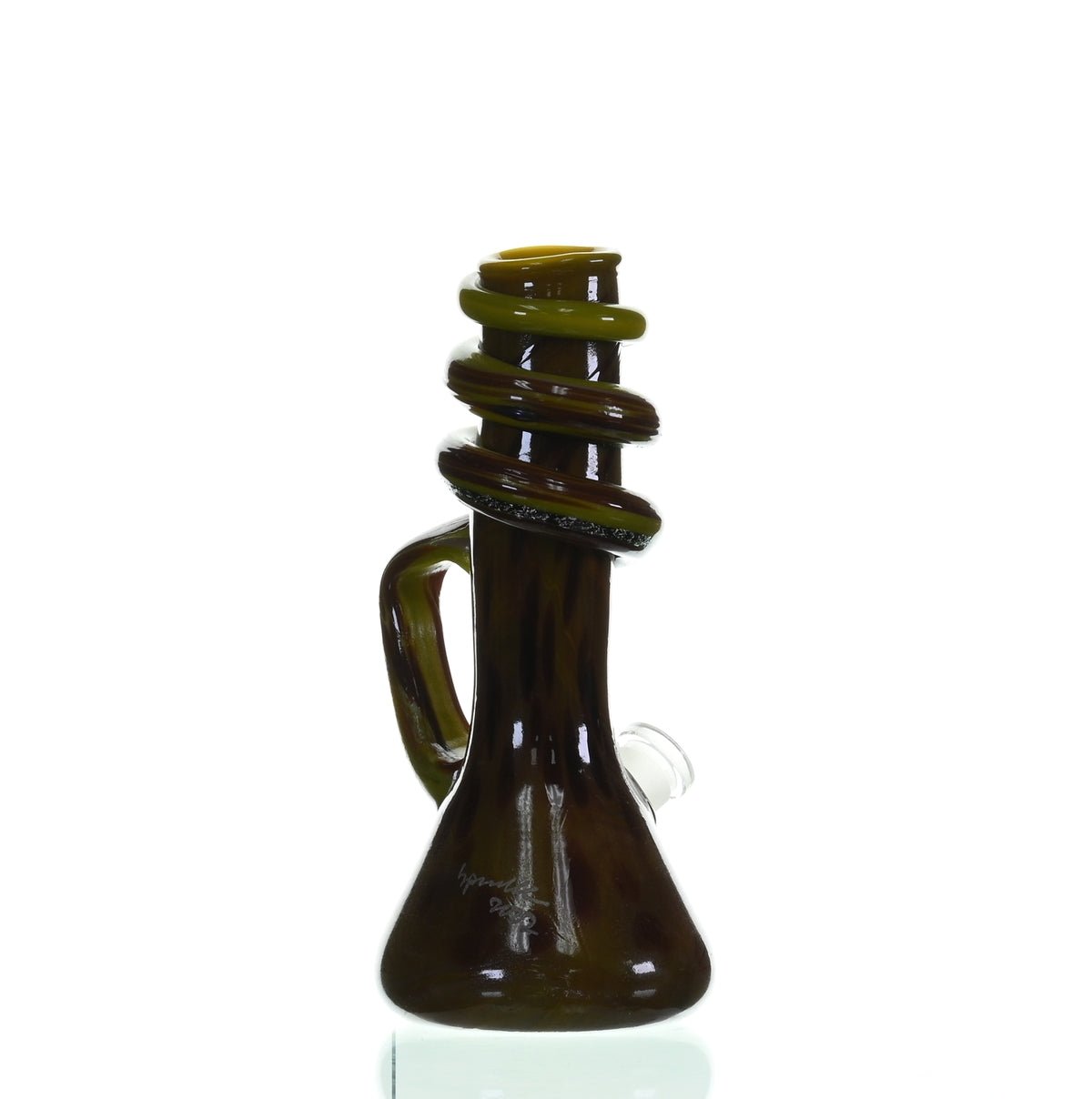 SPECIAL K GLASS Soft Glass Medium Cookie Handle #149 - Premium soft glass waterpipe