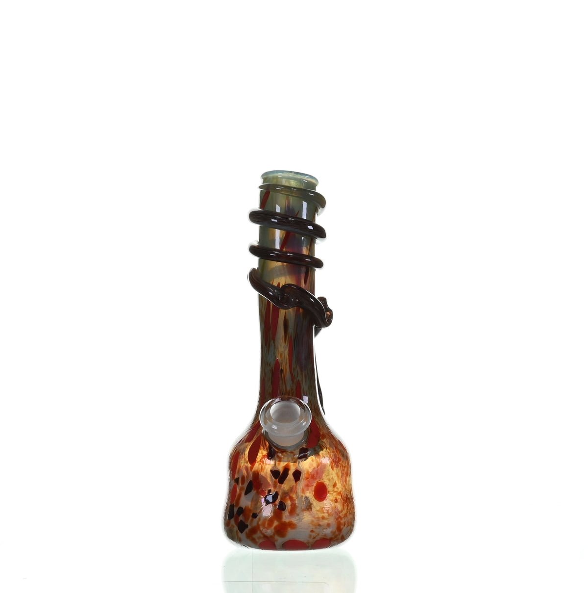 SPECIAL K GLASS Soft Glass Small Cookie Handle #136 premium waterpipe for glass art enthusiasts