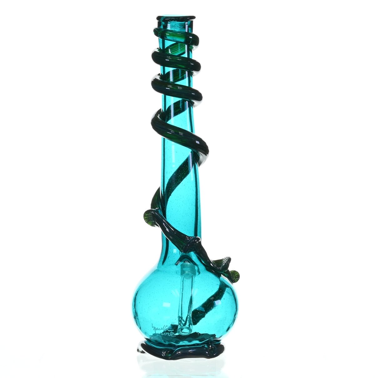 Premium soft glass waterpipe SPECIAL K GLASS Soft Glass XL Cookie Handle #208 full view