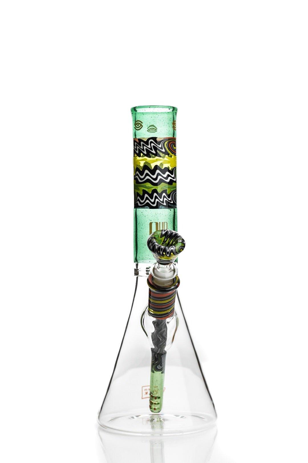 Subliminal Glass Gobs Glass Beaker 12" - Smoke Spot Smoke Shop