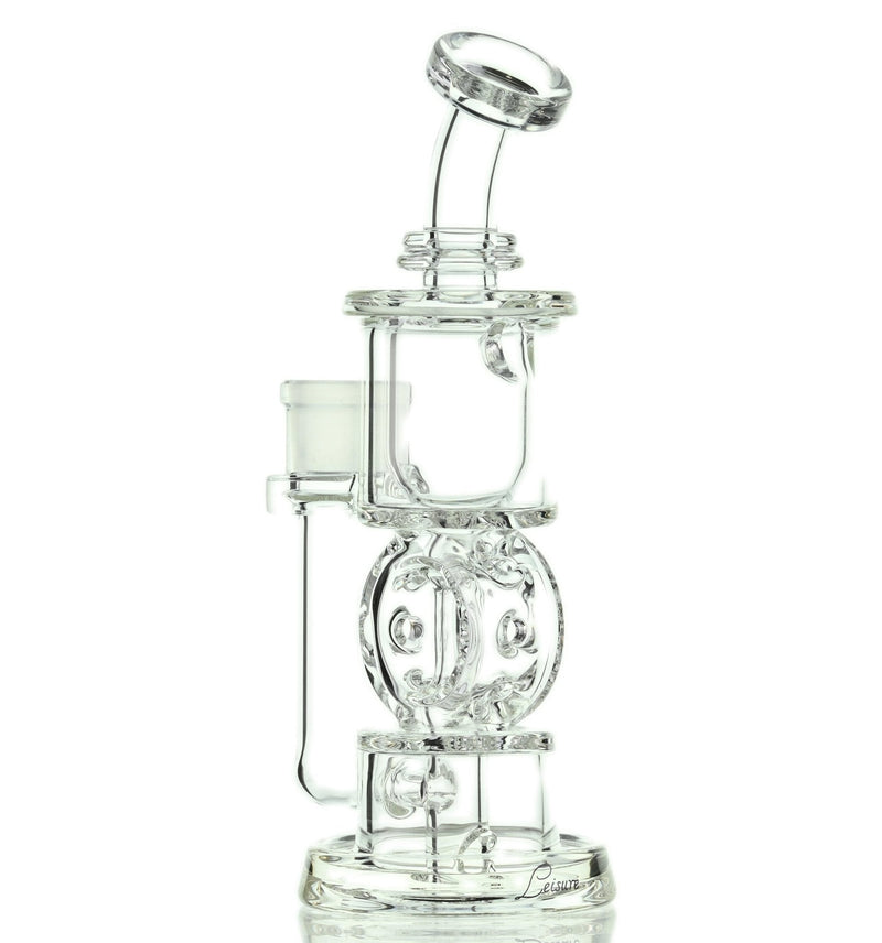 Swiss Donut incycler by leisure clear - Smoke Spot Smoke Shop