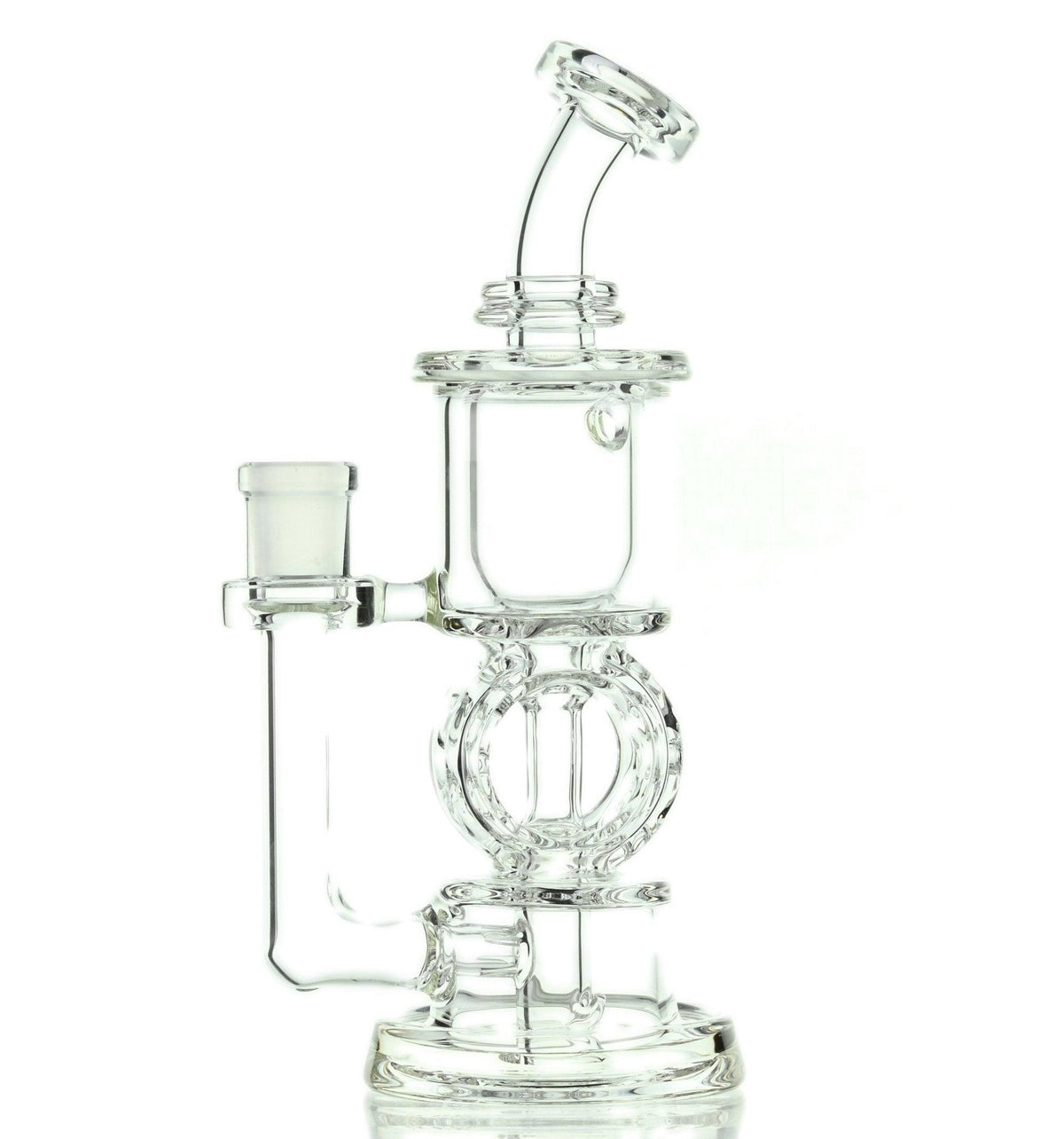 Swiss Donut incycler by leisure clear - Smoke Spot Smoke Shop