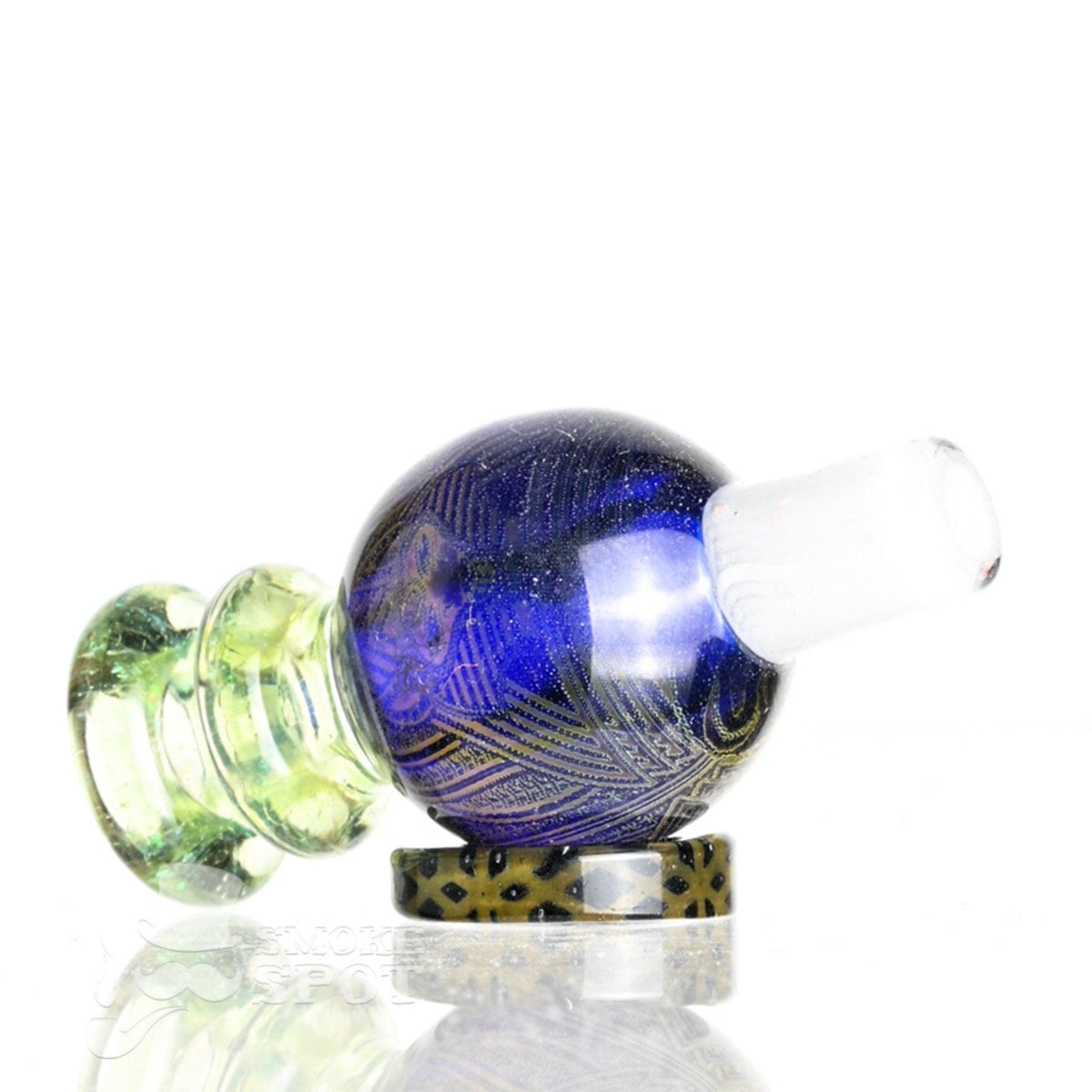 Taco Glass Bubble Cap #117 functional design for optimal dabbing