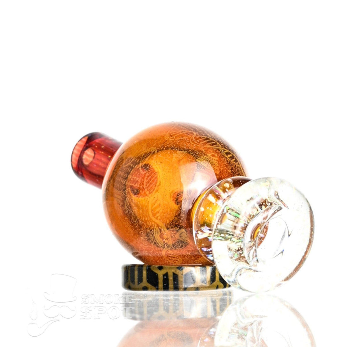 Taco Glass Bubble Cap #121 hologram bubble detail